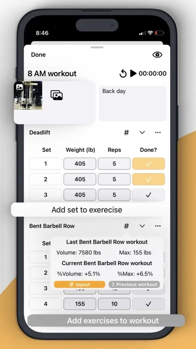 صور Telemetry Gym Log & AI Trainer
