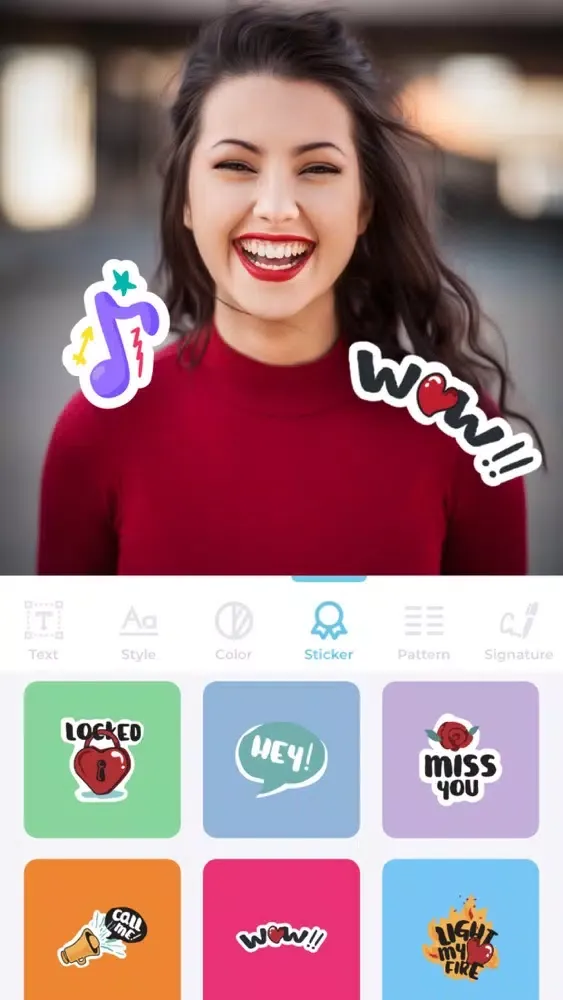 Watermark:Text on Photo Editor Screenshots