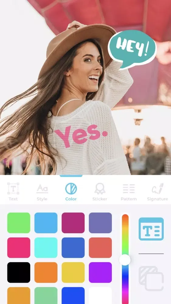 Watermark:Text on Photo Editor Screenshots