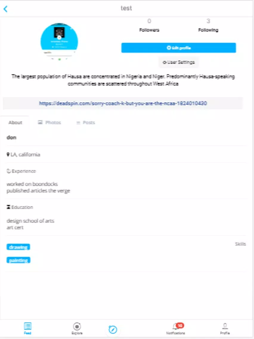 Black Social iPad  Screenshots