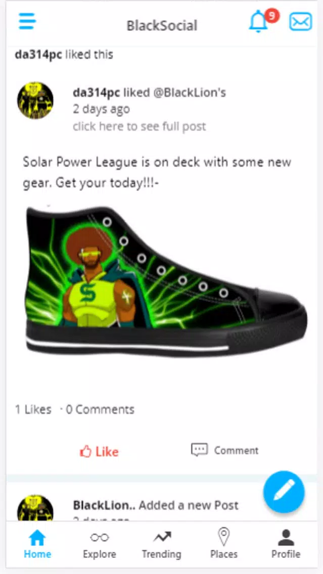 Black Social Screenshots
