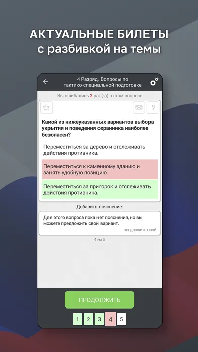Скриншоты Частная Охрана Тест 2024