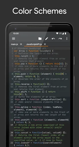 Zrzuty ekranu Squircle CE - Code Editor