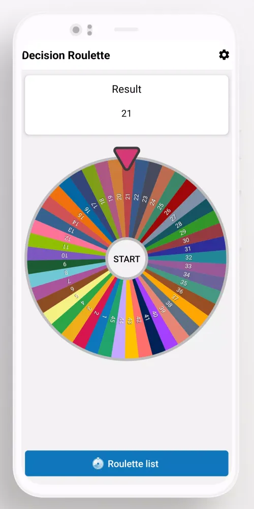 Decision Roulette Screenshots