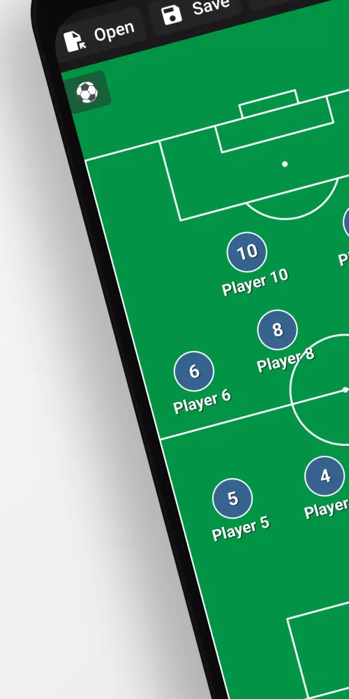 Capturas de pantalla de Football Tactic Board