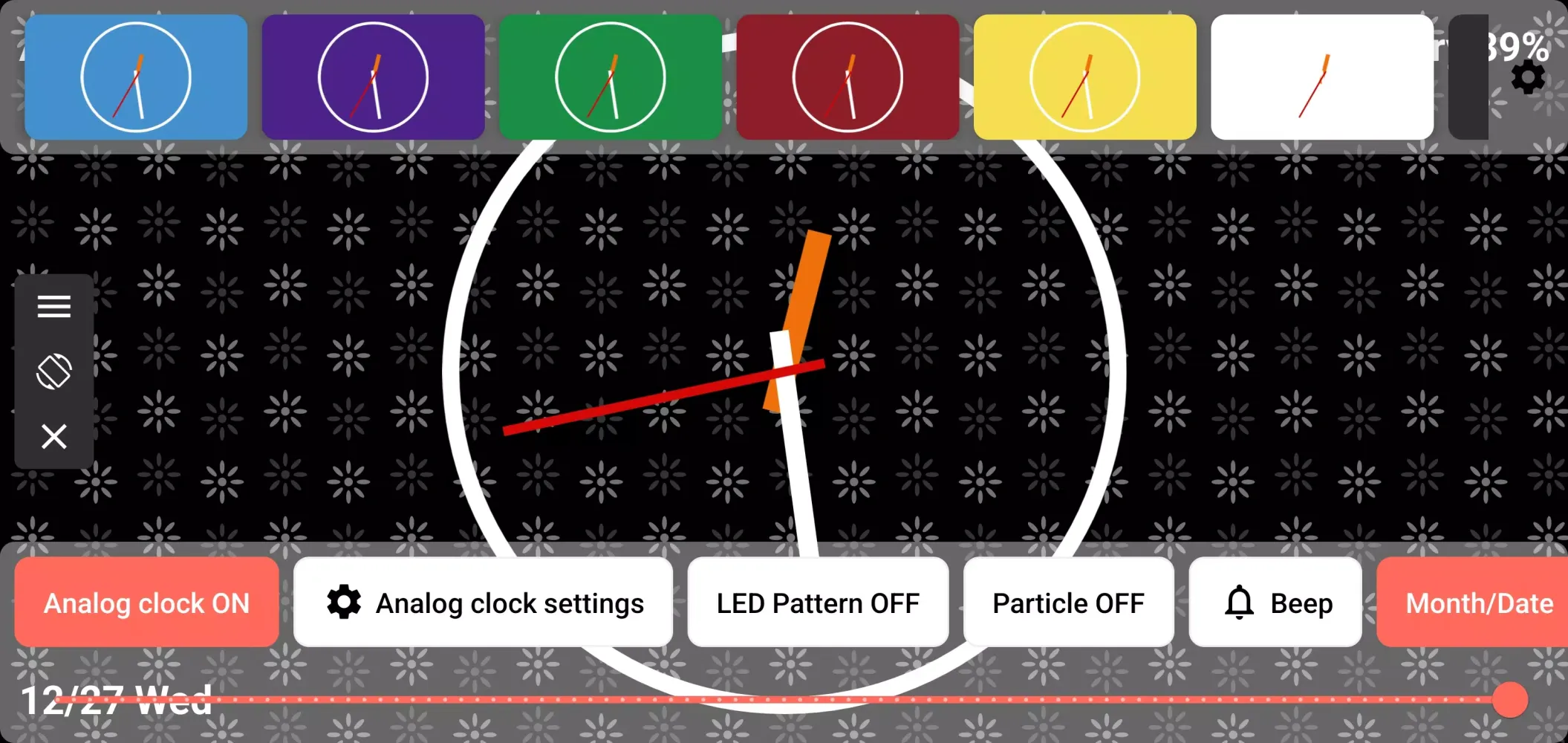 TableClock - LED Theme Clock سکرین شاٹس