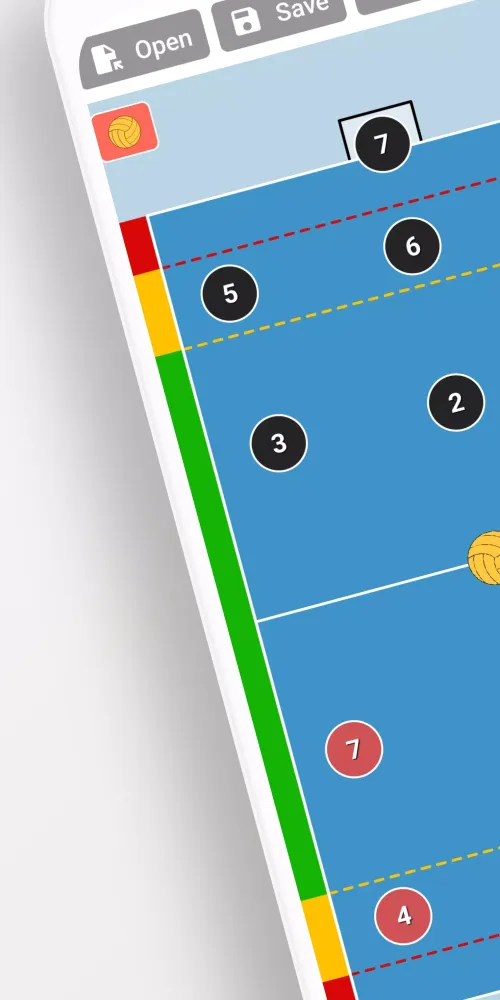 Water Polo Tactic Board スクリーンショット