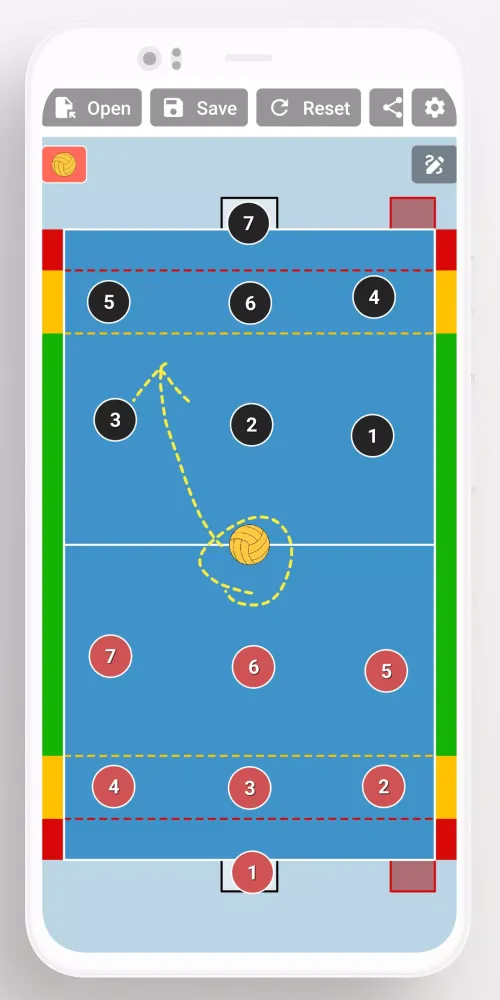 Water Polo Tactic Board スクリーンショット