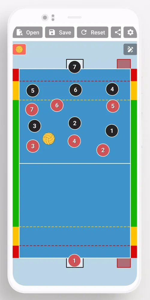 Water Polo Tactic Board スクリーンショット