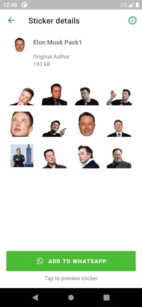 Elon Musk Stickers应用截图