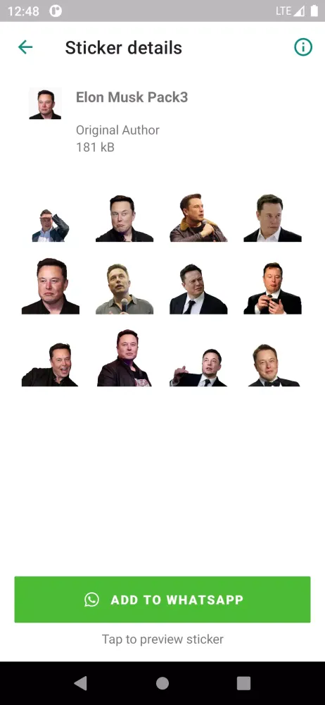 Elon Musk Stickers应用截图