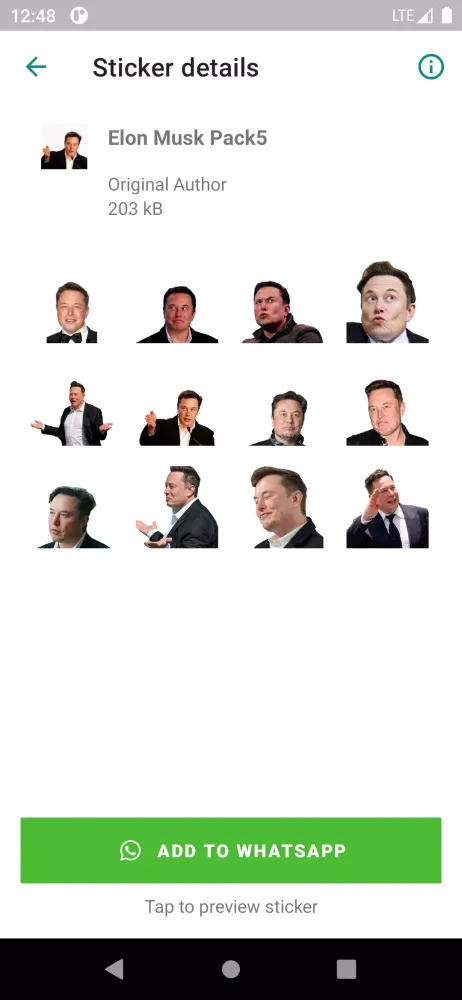 Elon Musk Stickers应用截图