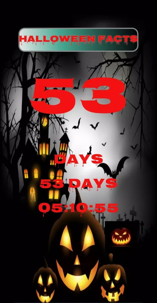 Tangkapan layar Halloween Countdown App