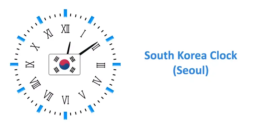 South Korea Clock(Seoul) Screenshots