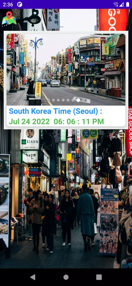 South Korea Clock(Seoul) Screenshots