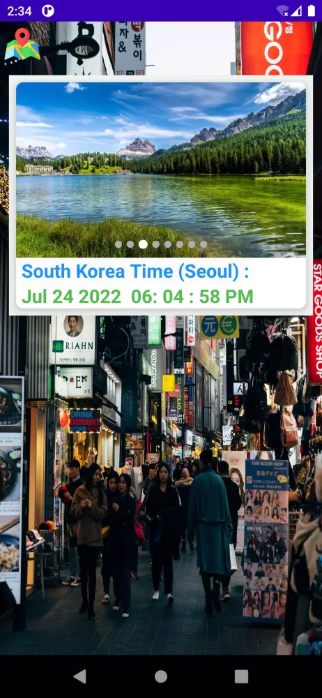 South Korea Clock(Seoul) Screenshots