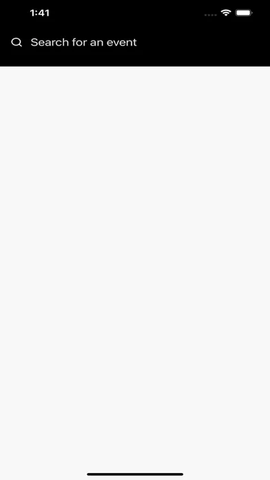 Screenshot di Blackstone Event App