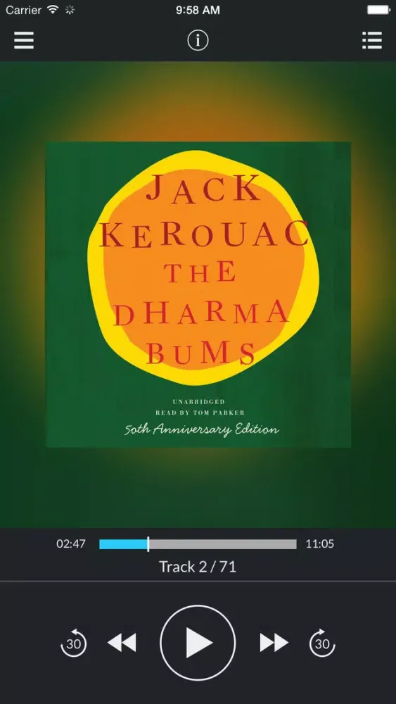 ภาพหน้าจอของ The Dharma Bums (by Jack Kerouac) (UNABRIDGED AUDIOBOOK)