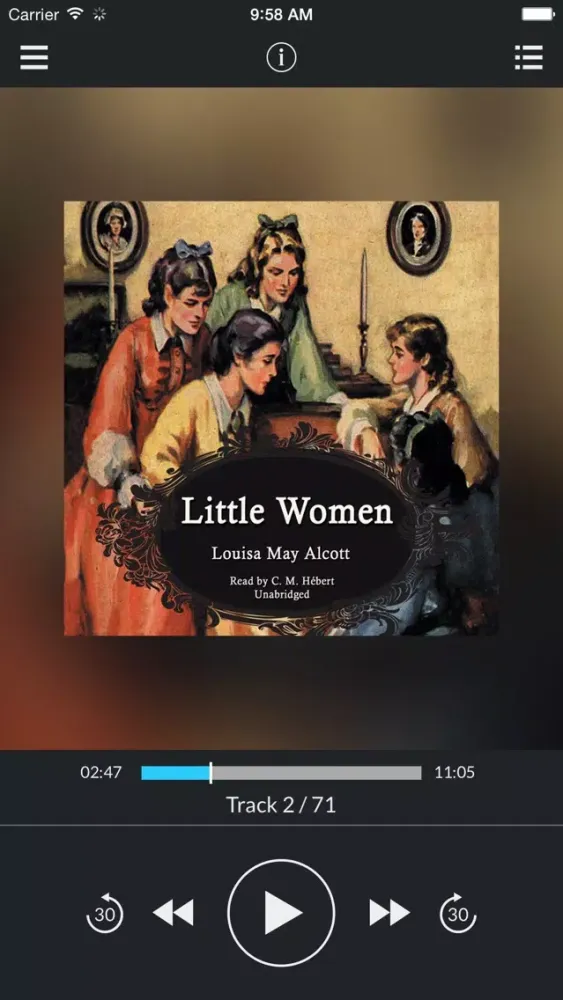 Captures d'écran de Little Women (UNABRIDGED AUDIOBOOK)