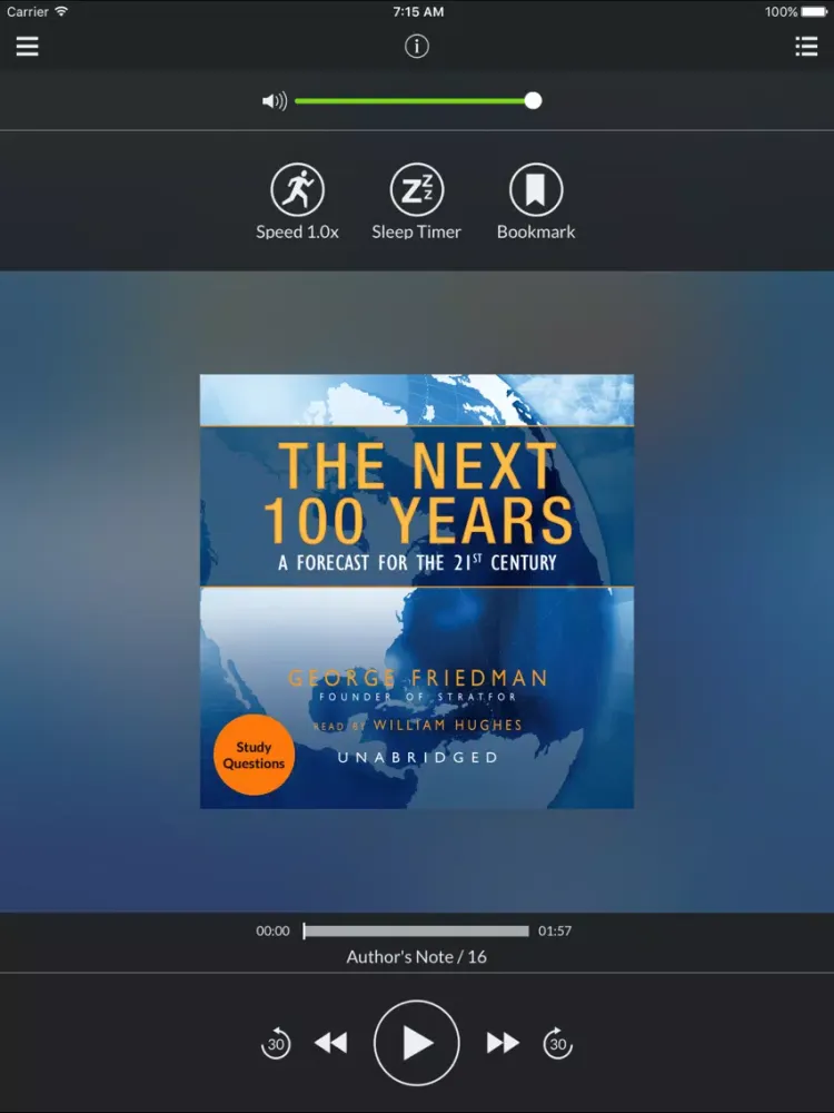 Captures d'écran de The Next 100 Years (by George Friedman) iPad 