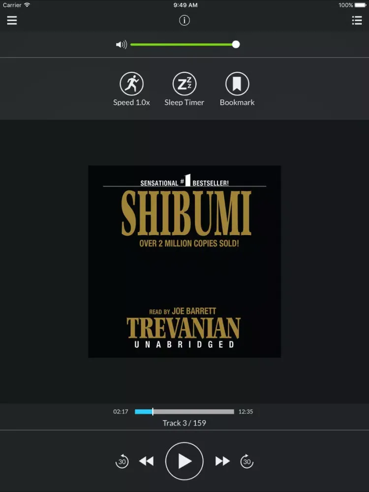 Shibumi (by Trevanian) iPad  Screenshots