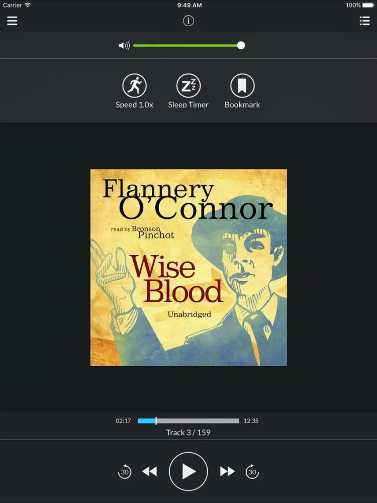 Wise Blood (by Flannery O’ Connor) iPad  Screenshots