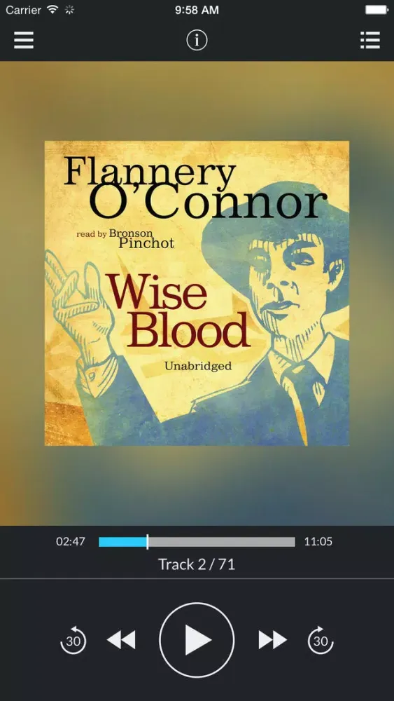 Wise Blood (by Flannery O’ Connor) Screenshots