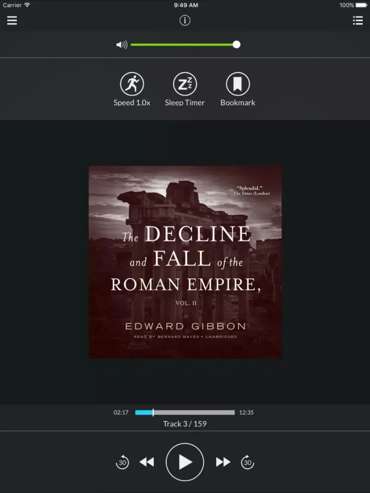 ภาพหน้าจอของ The Decline and Fall of the Roman Empire, Vol. II iPad 