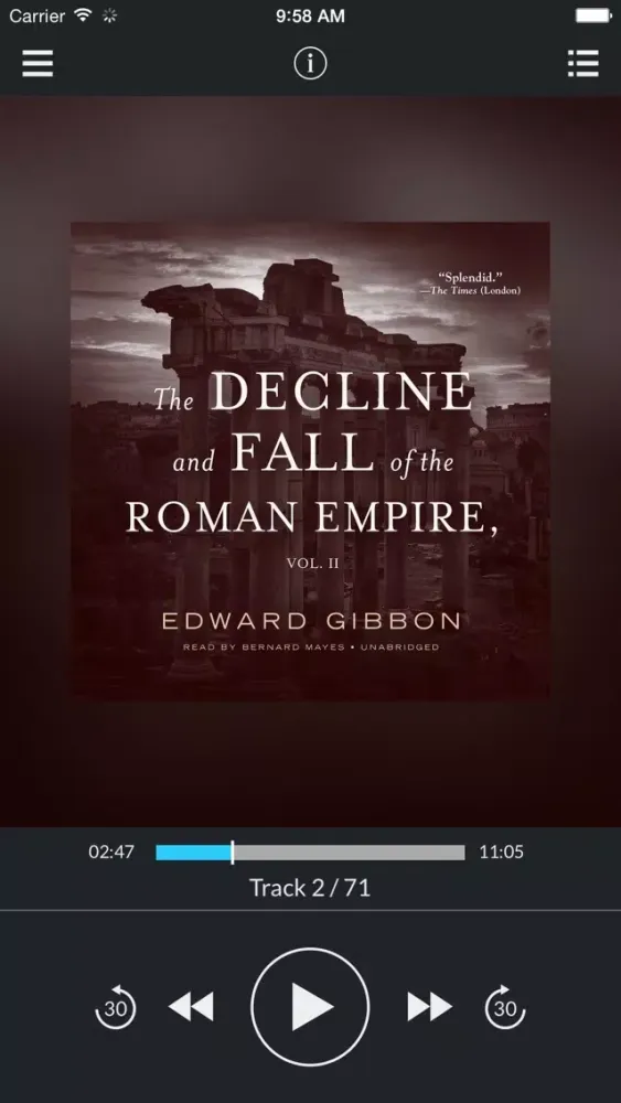 ภาพหน้าจอของ The Decline and Fall of the Roman Empire, Vol. II