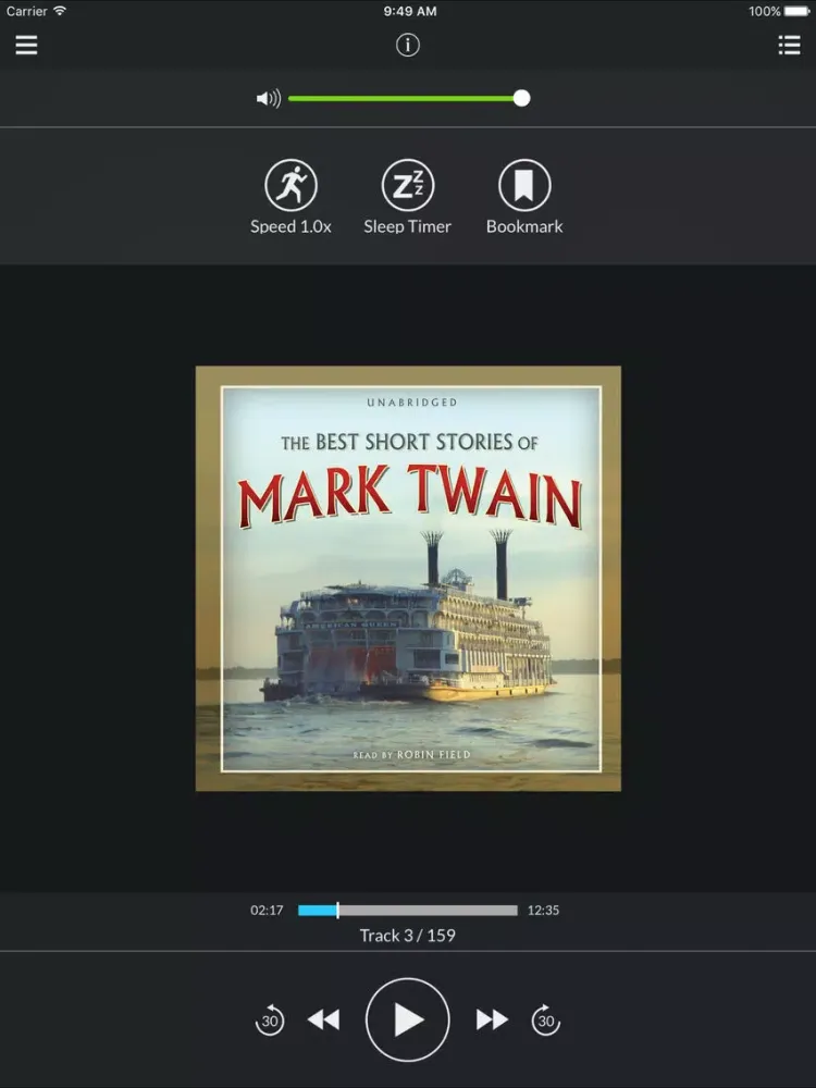 Скриншоты The Best Short Stories of Mark Twain iPad 