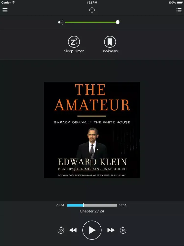 The Amateur (by Edward Klein) iPad  Screenshots