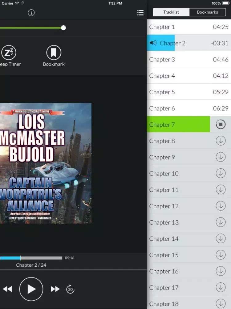 Tangkapan skrin Captain Vorpatril’s Alliance (by Lois McMaster Bujold) (UNABRIDGED AUDIOBOOK) iPad 