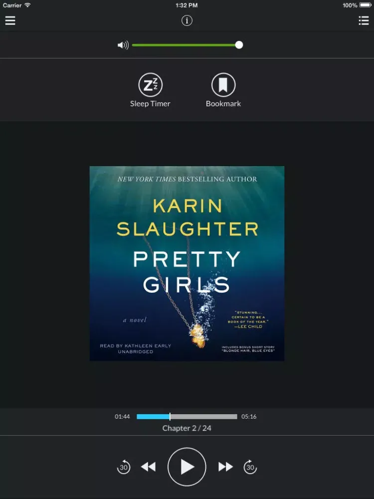 Capturas de pantalla de Pretty Girls (by Karin Slaughter) (UNABRIDGED AUDIOBOOK) iPad 