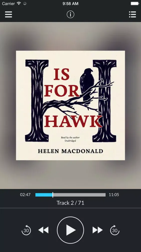 H Is for Hawk (by Helen Macdonald) (UNABRIDGED AUDIOBOOK) 스크린샷