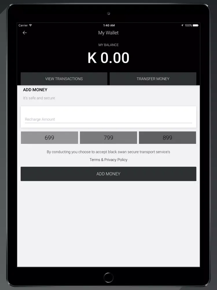 تصاویر Black Swan VIP iPad 