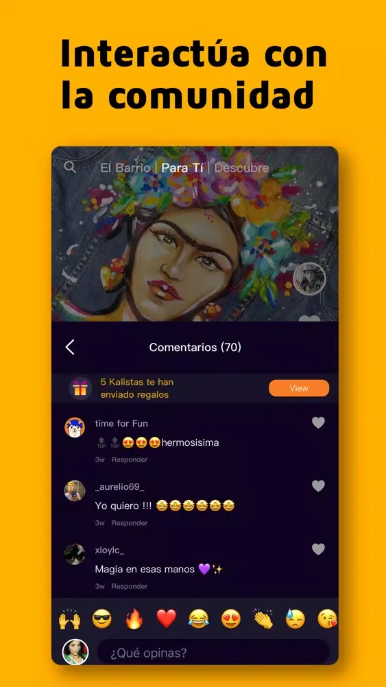 Capturas de tela do Kalo - Red Social de Vídeos