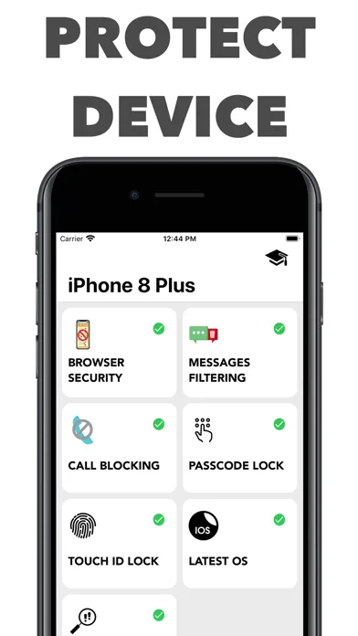 ภาพหน้าจอของ Just Content Mobile Security