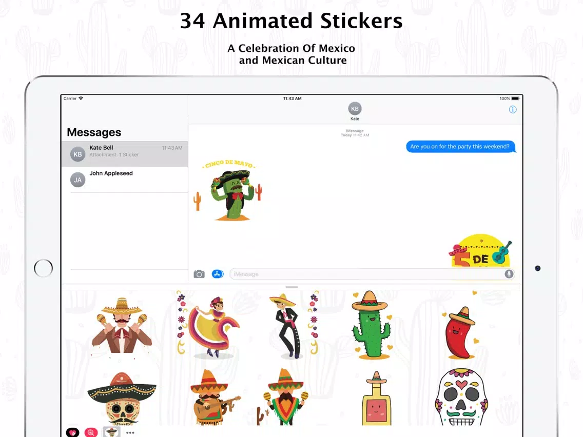 Cinco De Mayo 2018 iPad 应用截图