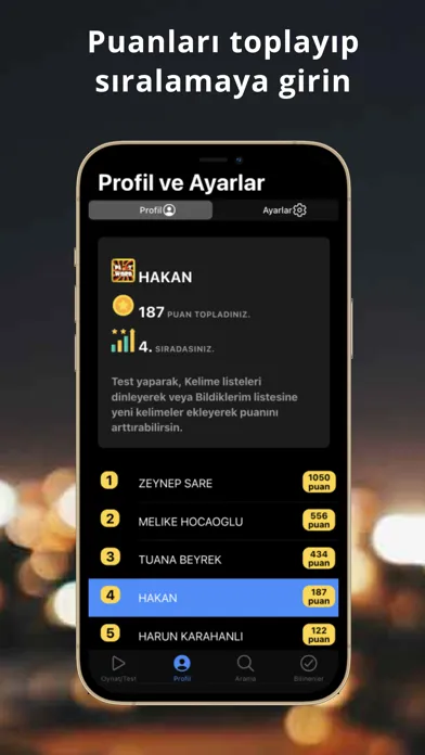 ภาพหน้าจอของ Playword YDS YDT Almanca