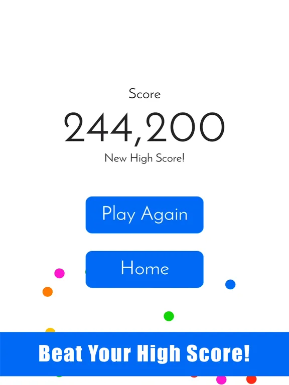 Bouncy Balls - Tap Match 3 Game iPad  スクリーンショット