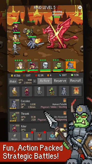 Captures d'écran de Idle Guardians: Idle RPG Games