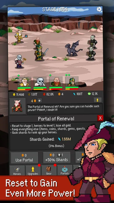 Captures d'écran de Idle Guardians: Idle RPG Games