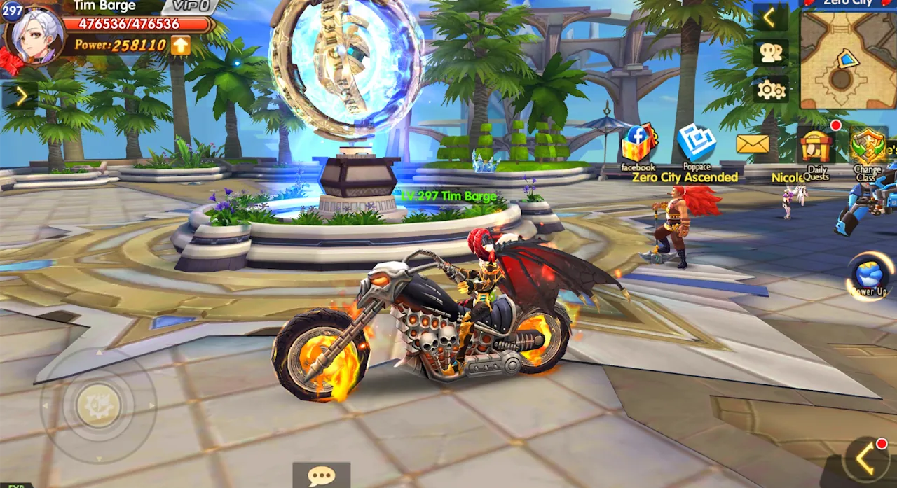 Tangkapan skrin Blade & Wings