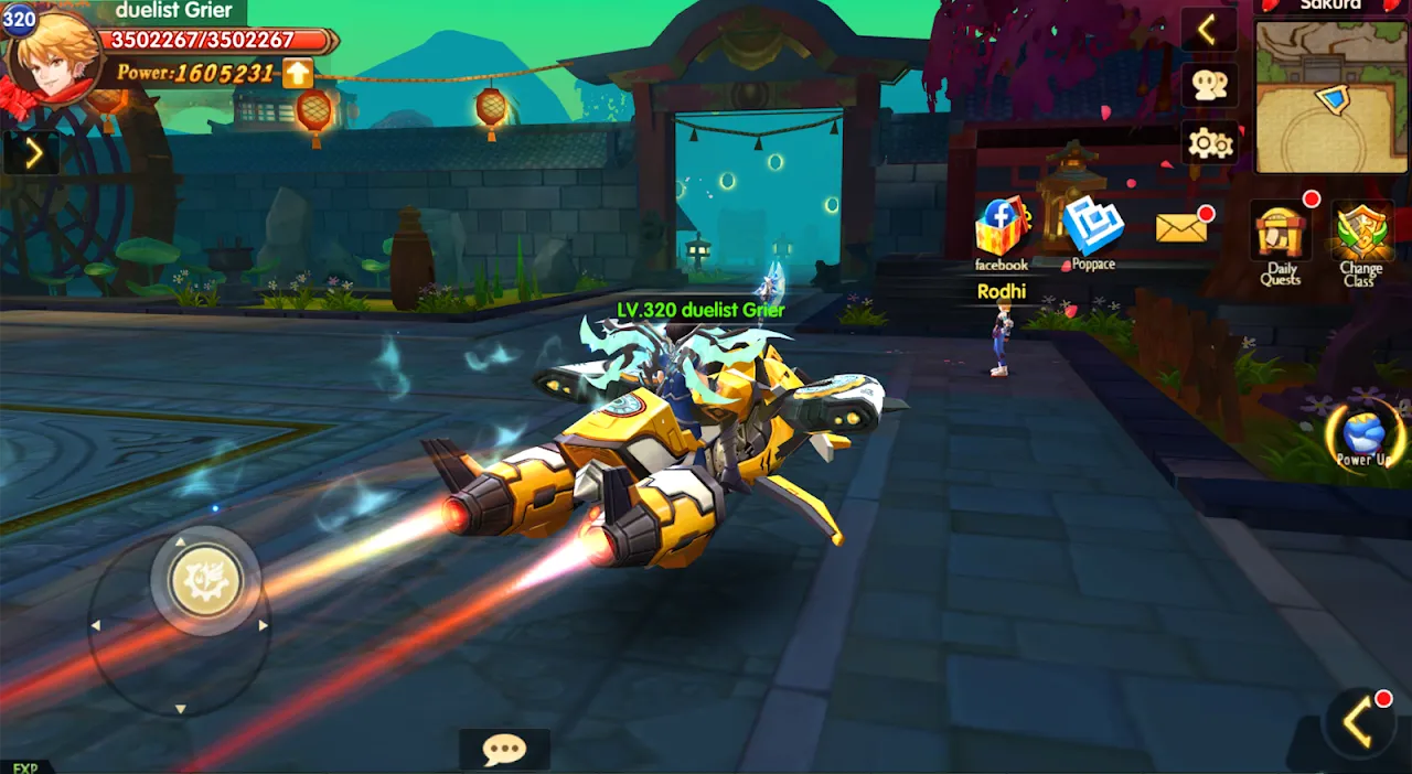 Tangkapan skrin Blade & Wings