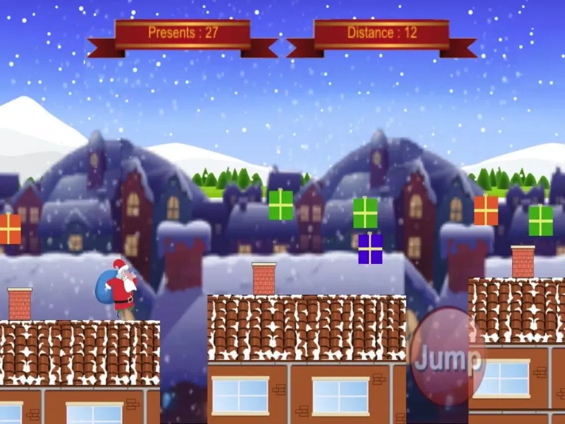 Capturas de tela do Run, Santa, Run! iPad 