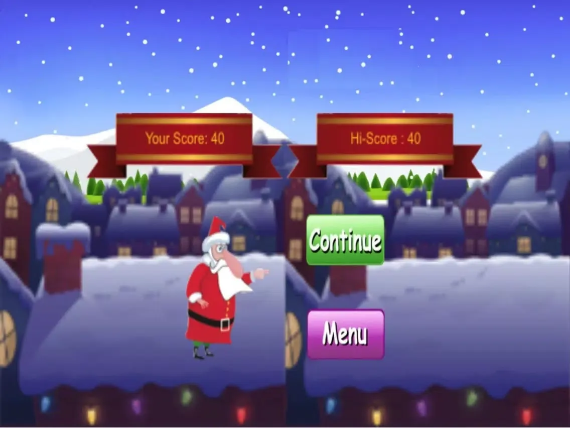 Capturas de tela do Run, Santa, Run! iPad 