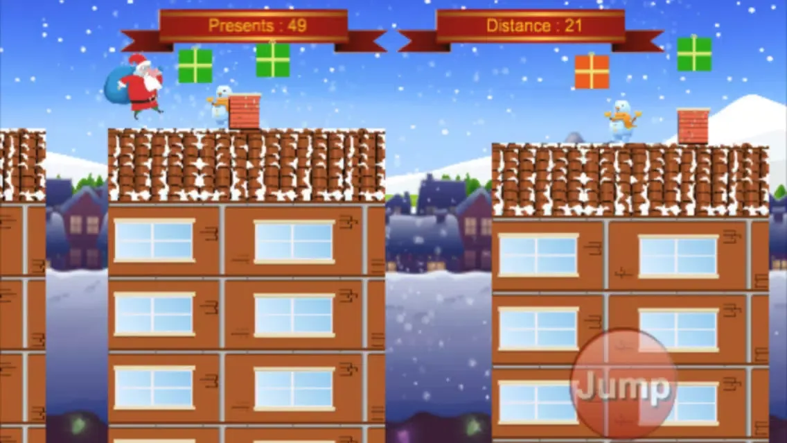 Capturas de tela do Run, Santa, Run!