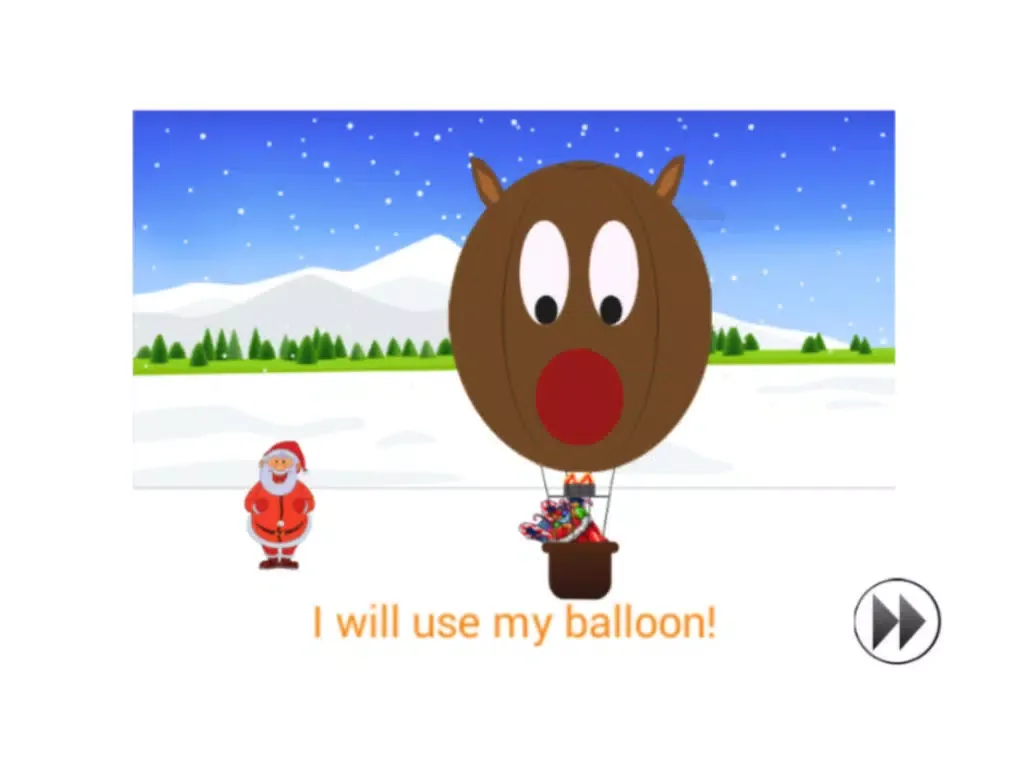 Santa's Balloon Adventure iPad  Screenshots