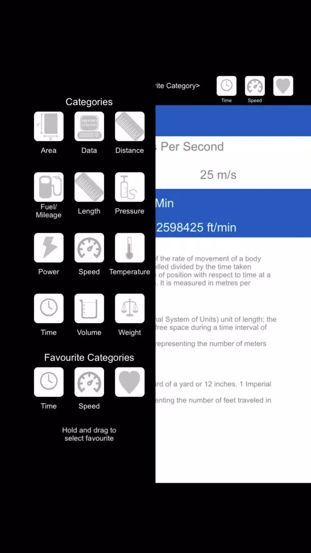Tangkapan layar Blagdon Apps Simple Converter