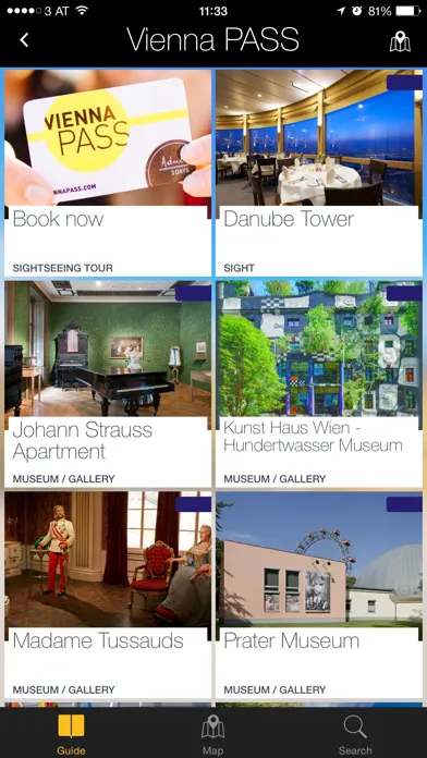 Screenshot di VIENNA SIGHTSEEING & PASS